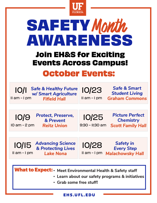 Safety Month Flyer